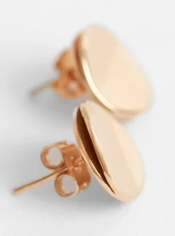 Double Layer Round Earrings Gold Plated<Helena Rohner Hot