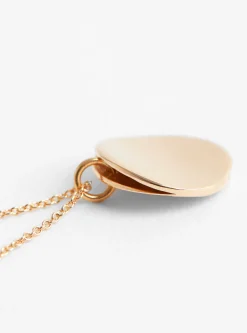 Double Layer Round Pendant Gold Plated<Helena Rohner Fashion