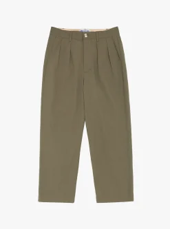 Double Pleated Pant Dusty Khaki<Brother Brother Sale