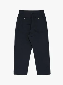 Double Pleated Pant Navy<Brother Brother Outlet