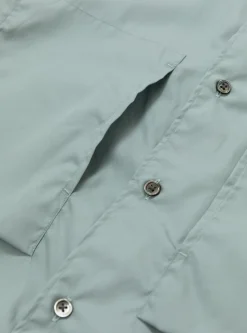 Double Pocket Shirt Blue Grey<Still By Hand New