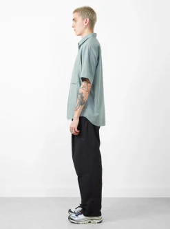 Double Pocket Shirt Blue Grey<Still By Hand New