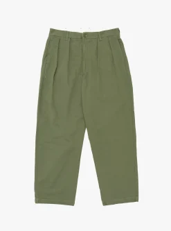Drill Part Timer Pants Olive<Service Works New
