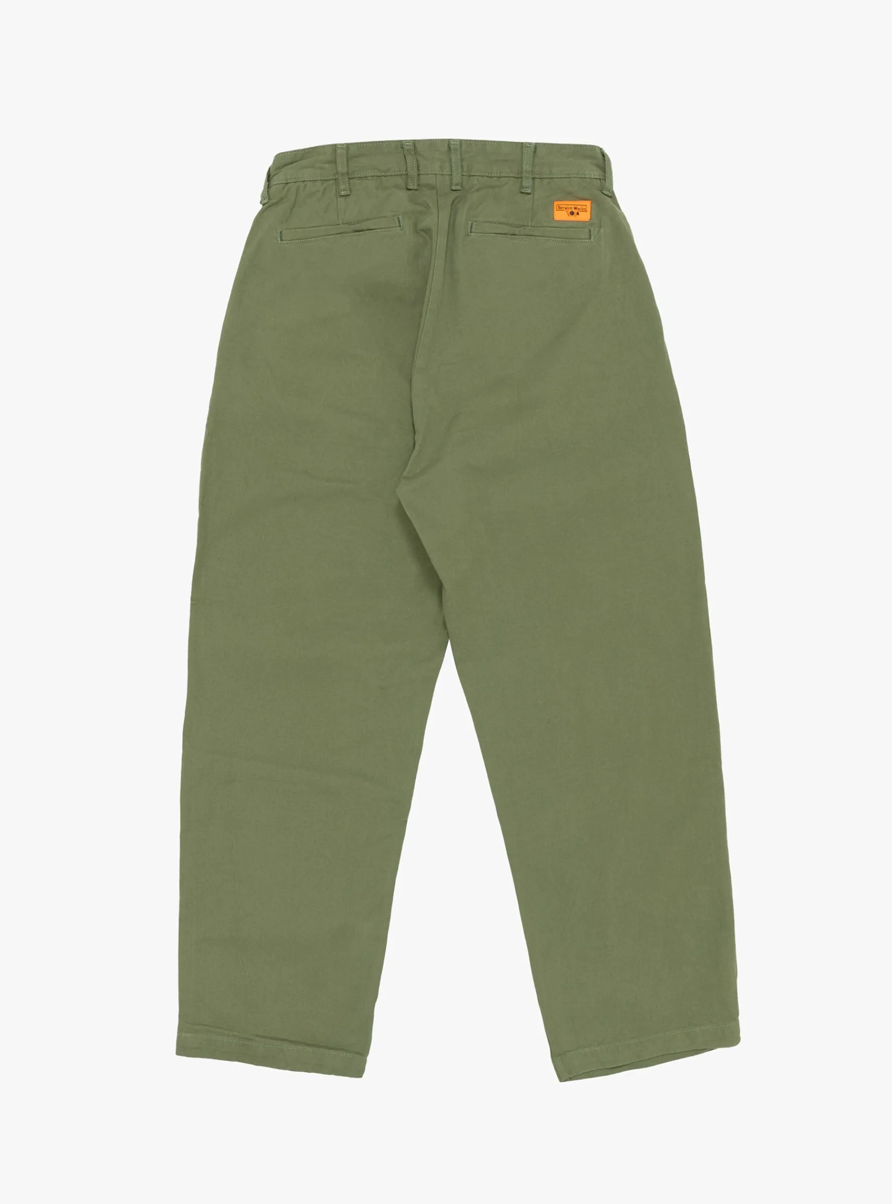 Drill Part Timer Pants Olive<Service Works New