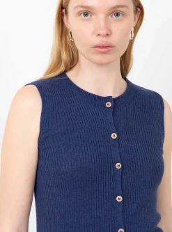Drip Top Mez Blue<Baserange Clearance