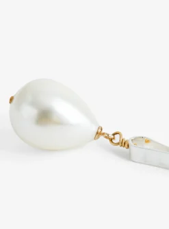 Drop Pearl Hair Pin Silver<BEATRIZ PALACIOS Discount