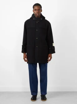 Duffle Coat Black<Farah Japan New