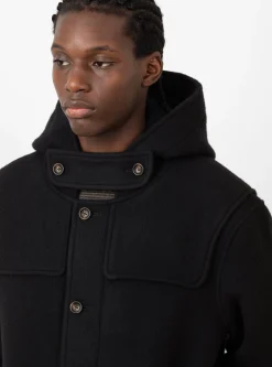 Duffle Coat Black<Farah Japan New