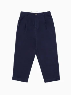 Duster Pleated Pant Navy<Garbstore Fashion
