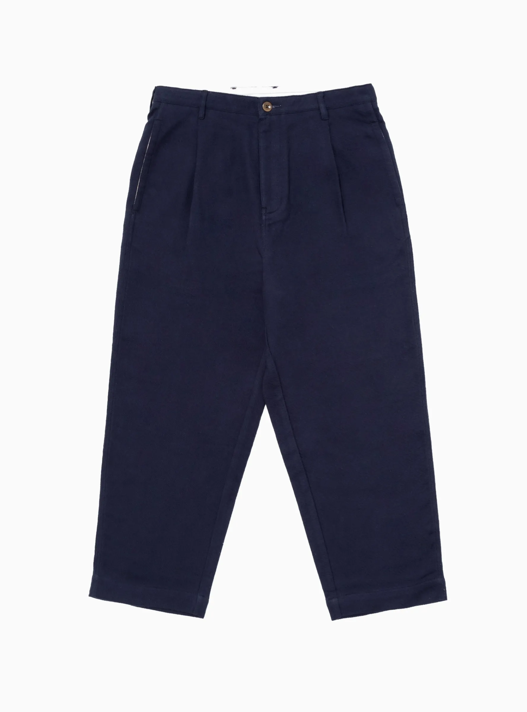 Duster Pleated Pant Navy<Garbstore Fashion