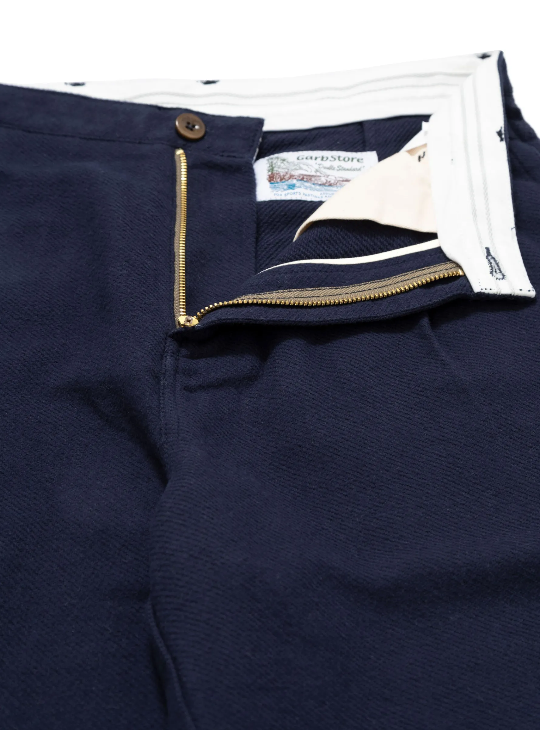 Duster Pleated Pant Navy<Garbstore Fashion