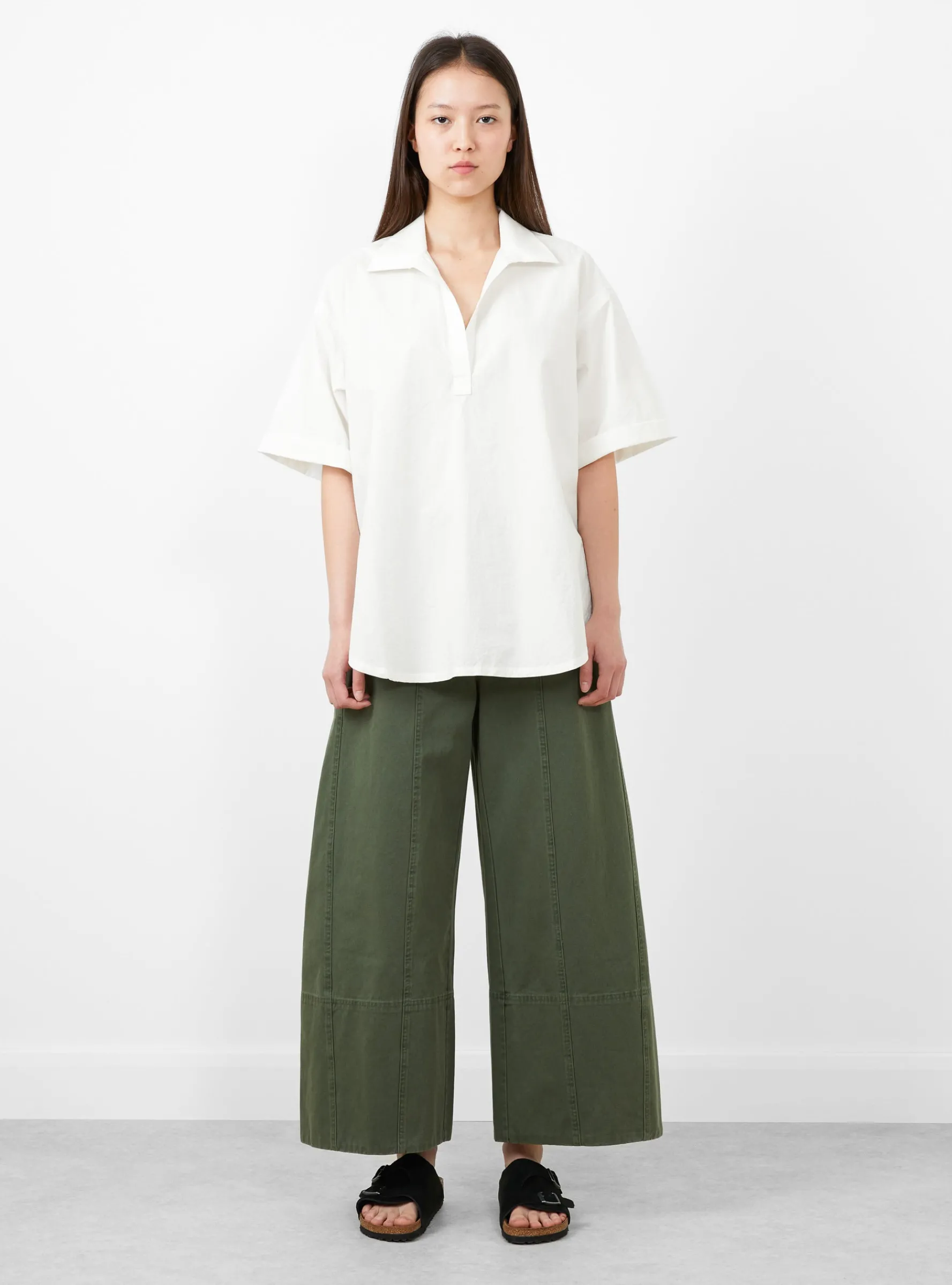 Easy Pop-Over Henley Cream<Apiece Apart Online