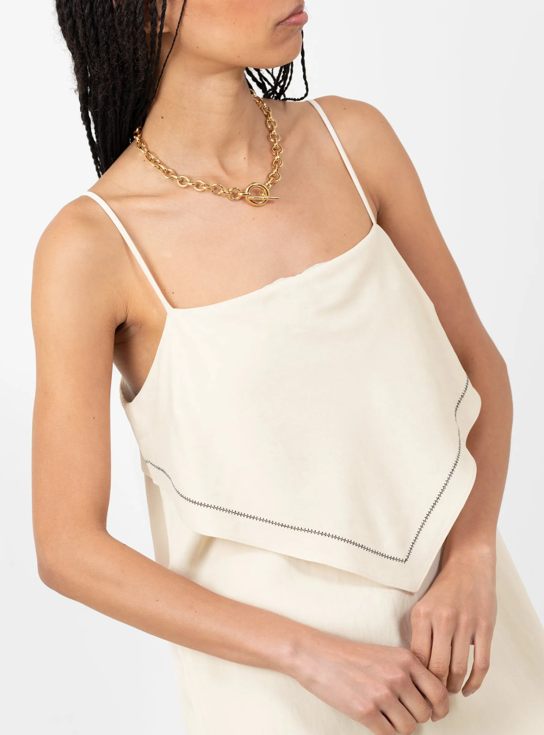 Ebery Dress Ivory<Rachel Comey Sale