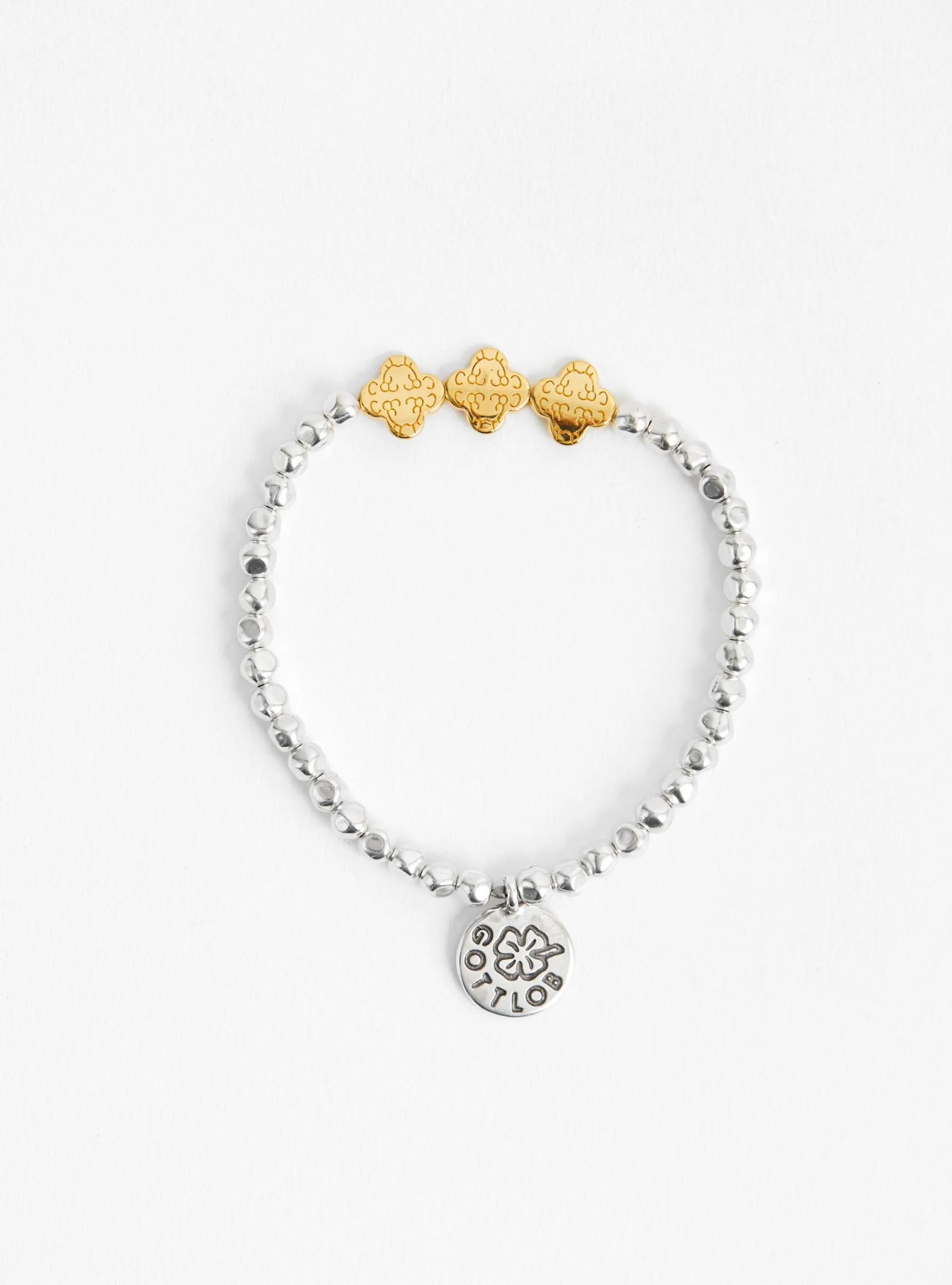 Edition 4 Bracelet Silver & Gold<GOTTLOB Sale
