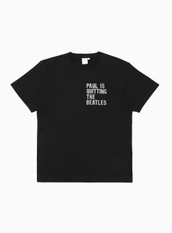 Embroidered Paul T-shirt Black<Garbstore New