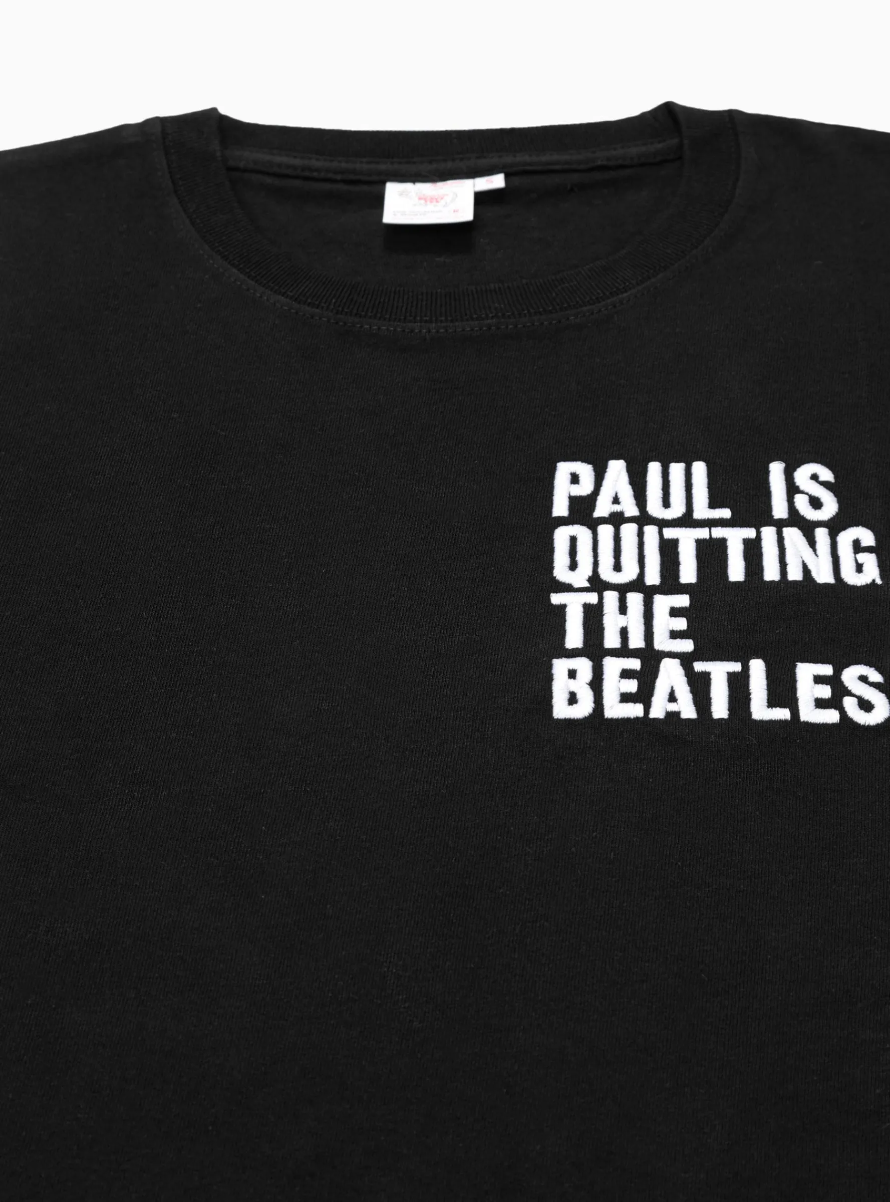 Embroidered Paul T-shirt Black<Garbstore New
