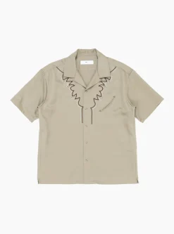 Embroidered Western Shirt Beige<TOGA VIRILIS Online