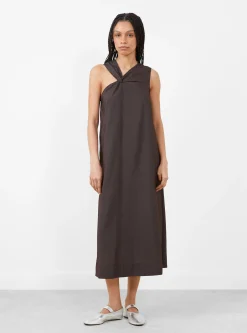 Emna Dress Marron Fonce<Soeur Best