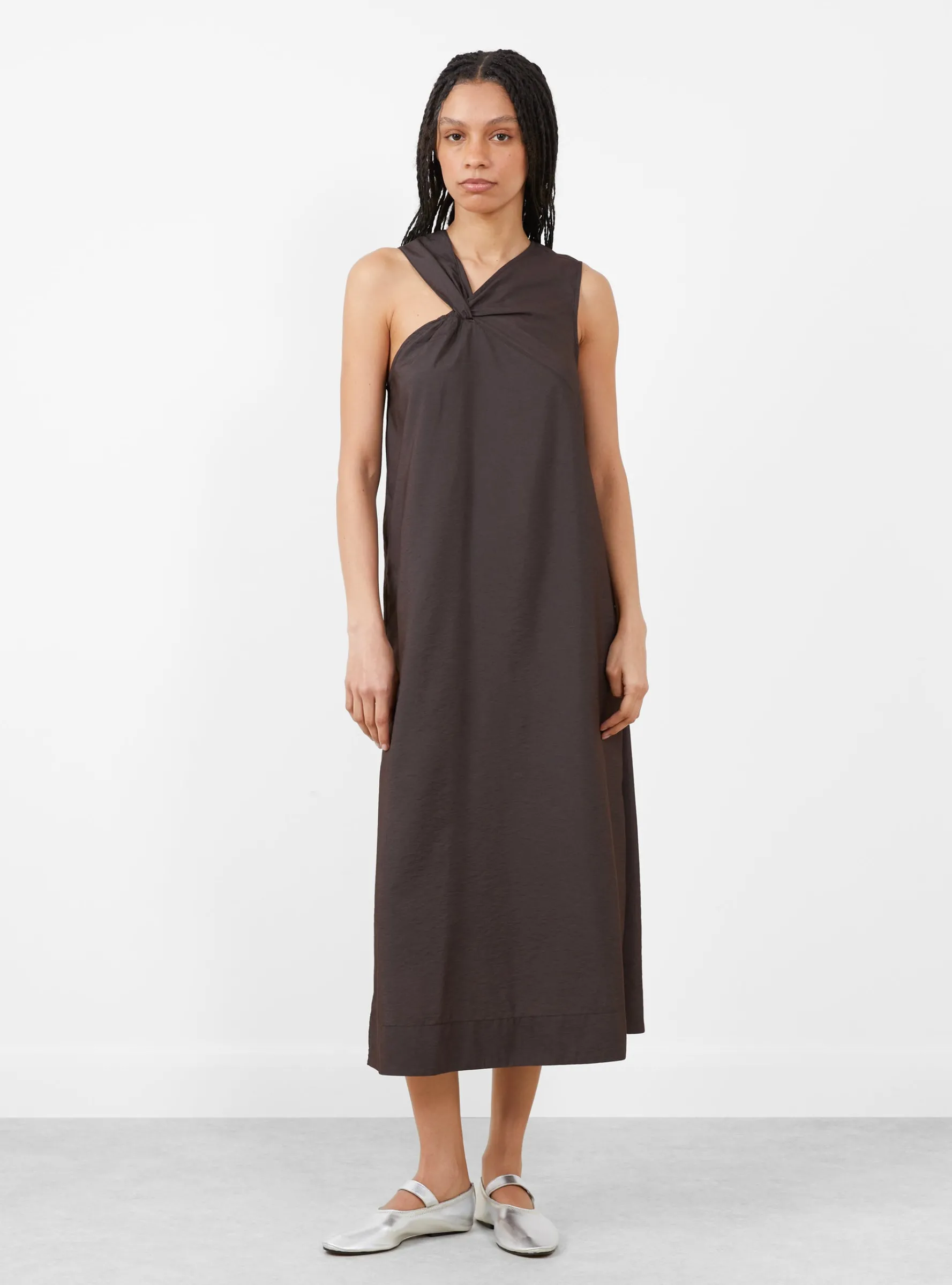 Emna Dress Marron Fonce<Soeur Best