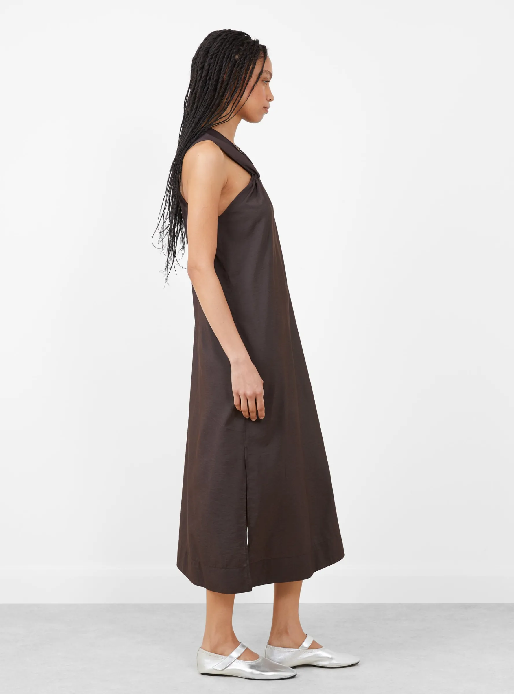 Emna Dress Marron Fonce<Soeur Best
