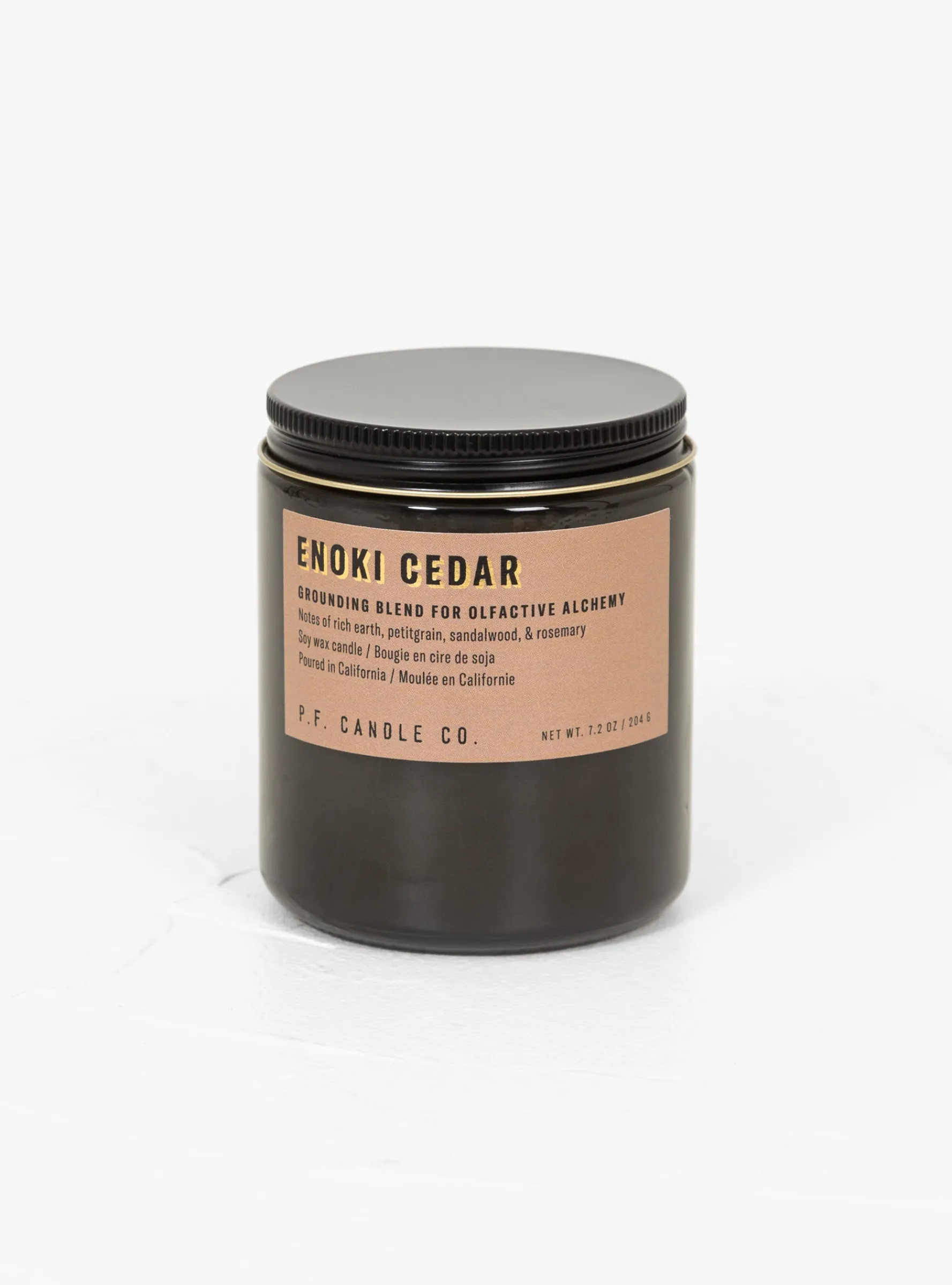 Enoki Cedar Candle<P.F. Candle Co. Best