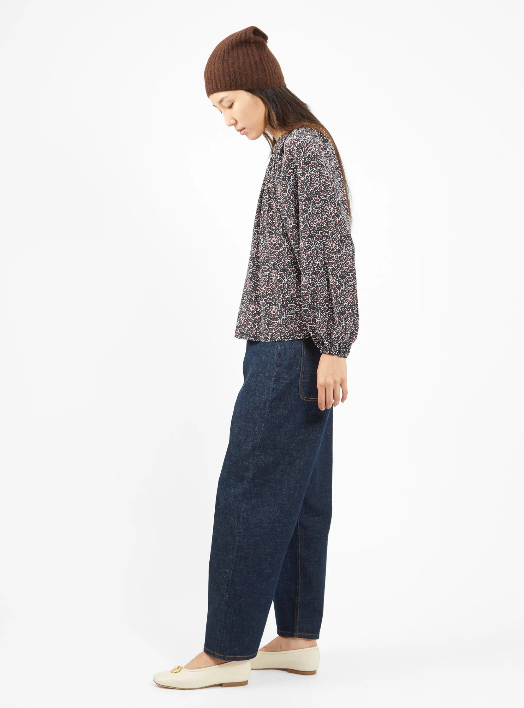 Esparta Top Black & Brown Night Garden<Apiece Apart Online