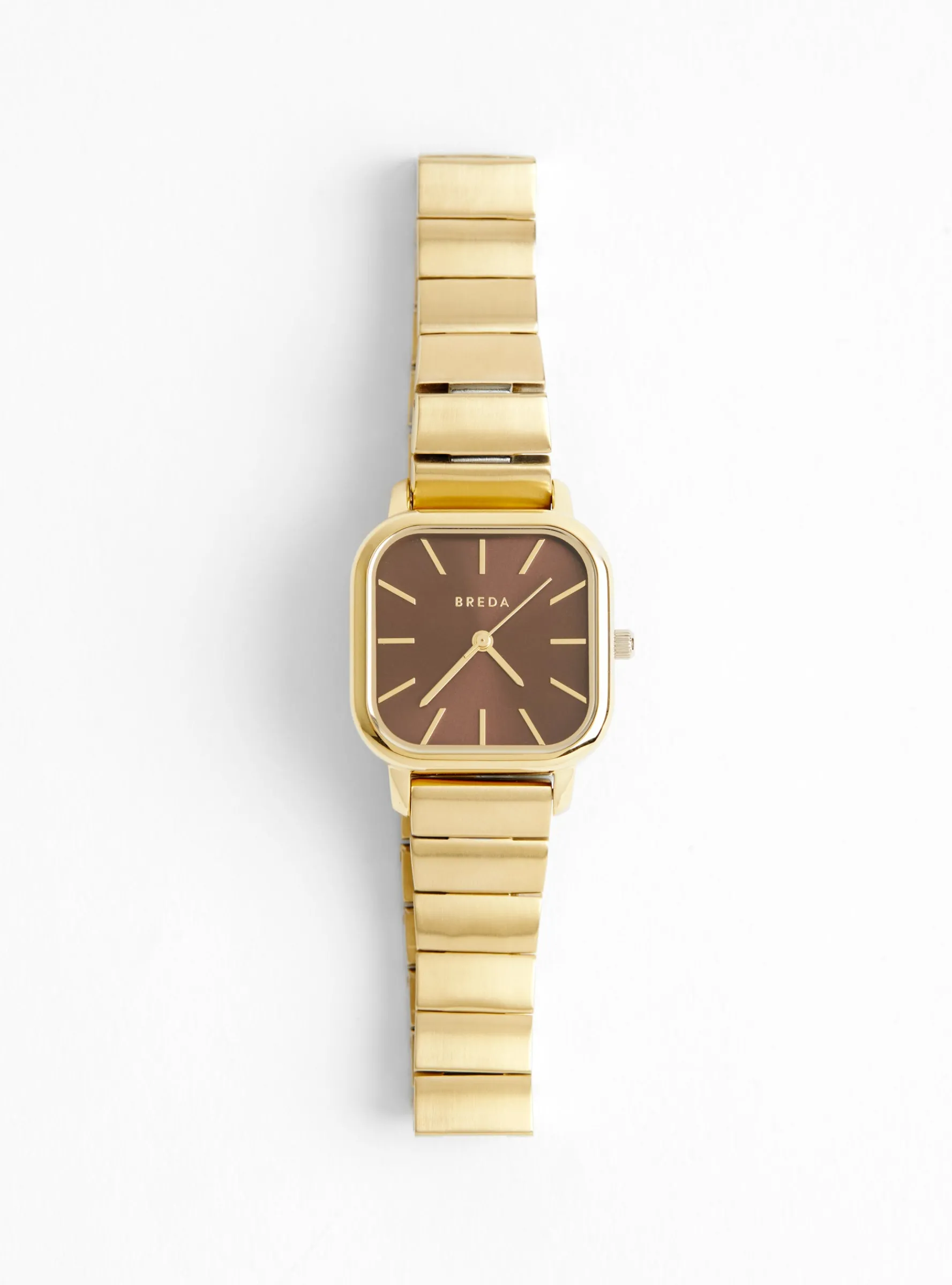 Esther Watch Gold and Brown<BREDA Hot