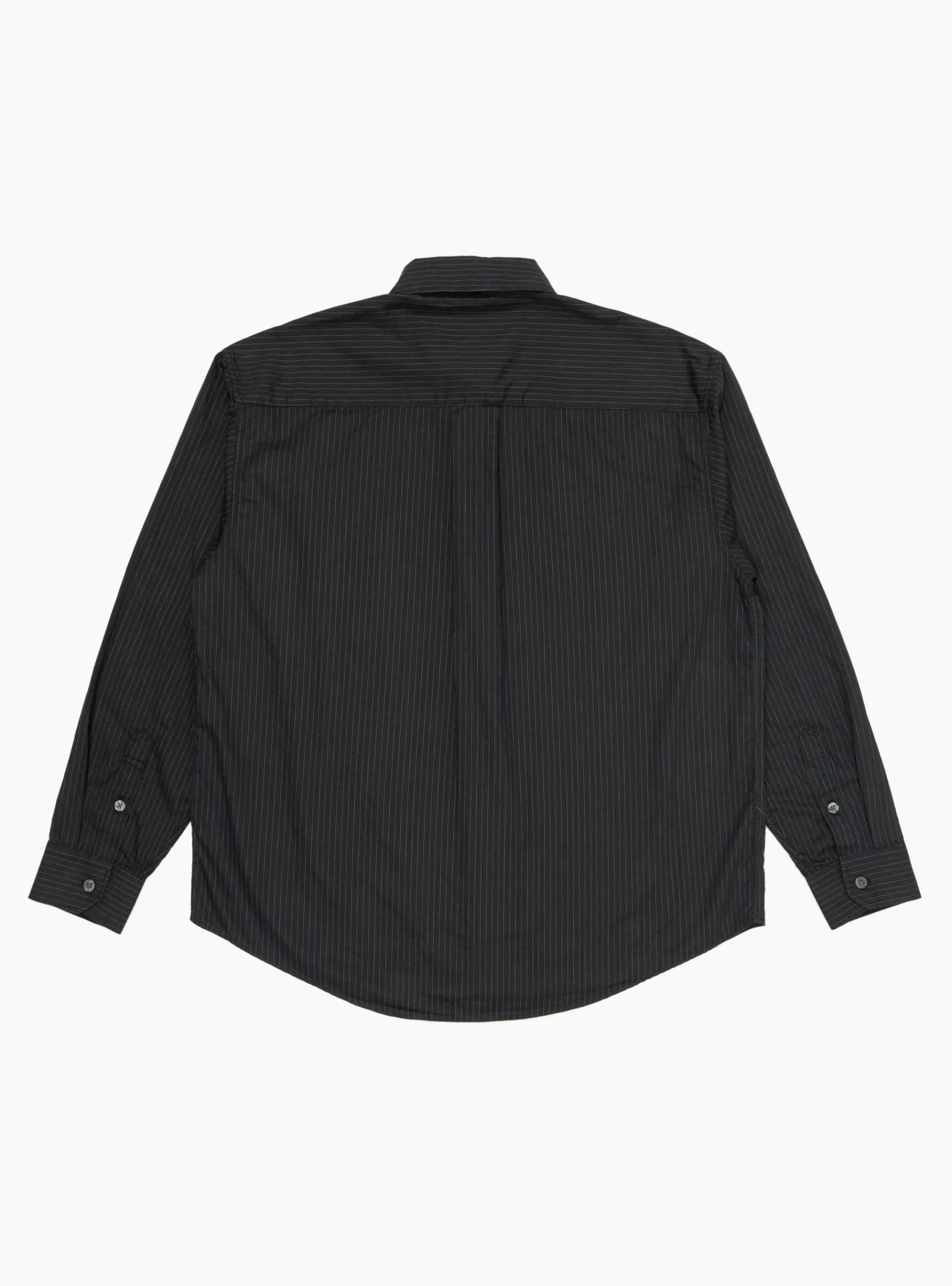 Executive Shirt Black Pinstripe<mfpen Discount