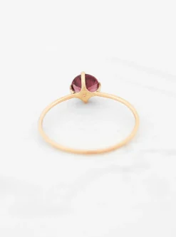 Faceted Stone Garnet 18K Gold Ring<Helena Rohner Clearance