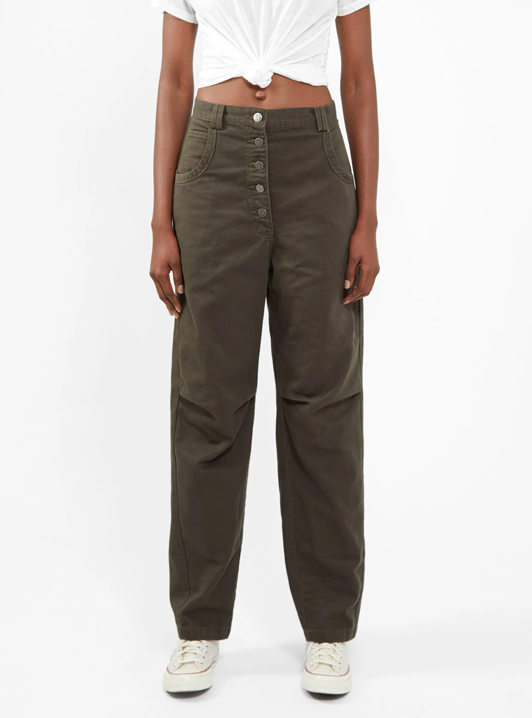 Farris Trousers Dark Olive<Rachel Comey Online