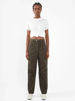 Farris Trousers Dark Olive<Rachel Comey Online