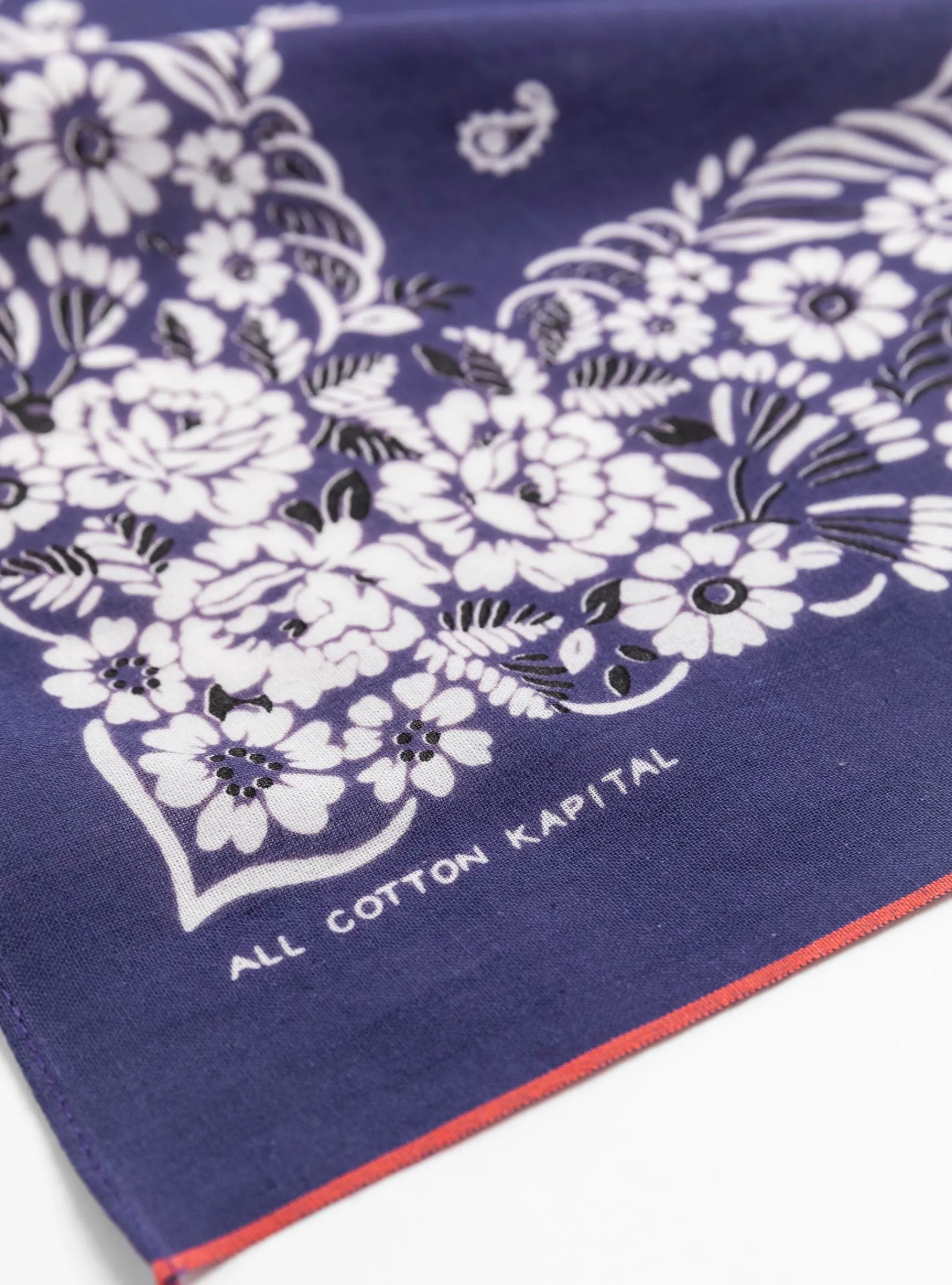 Fastcolour Selvedge Garden Patchwork Bandana Purple<Kapital Online
