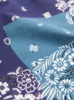 Fastcolour Selvedge Garden Patchwork Bandana Purple<Kapital Online