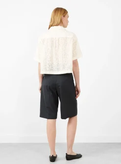 Favourite Shorts Dark Grey Pinstripe<mfpen Online