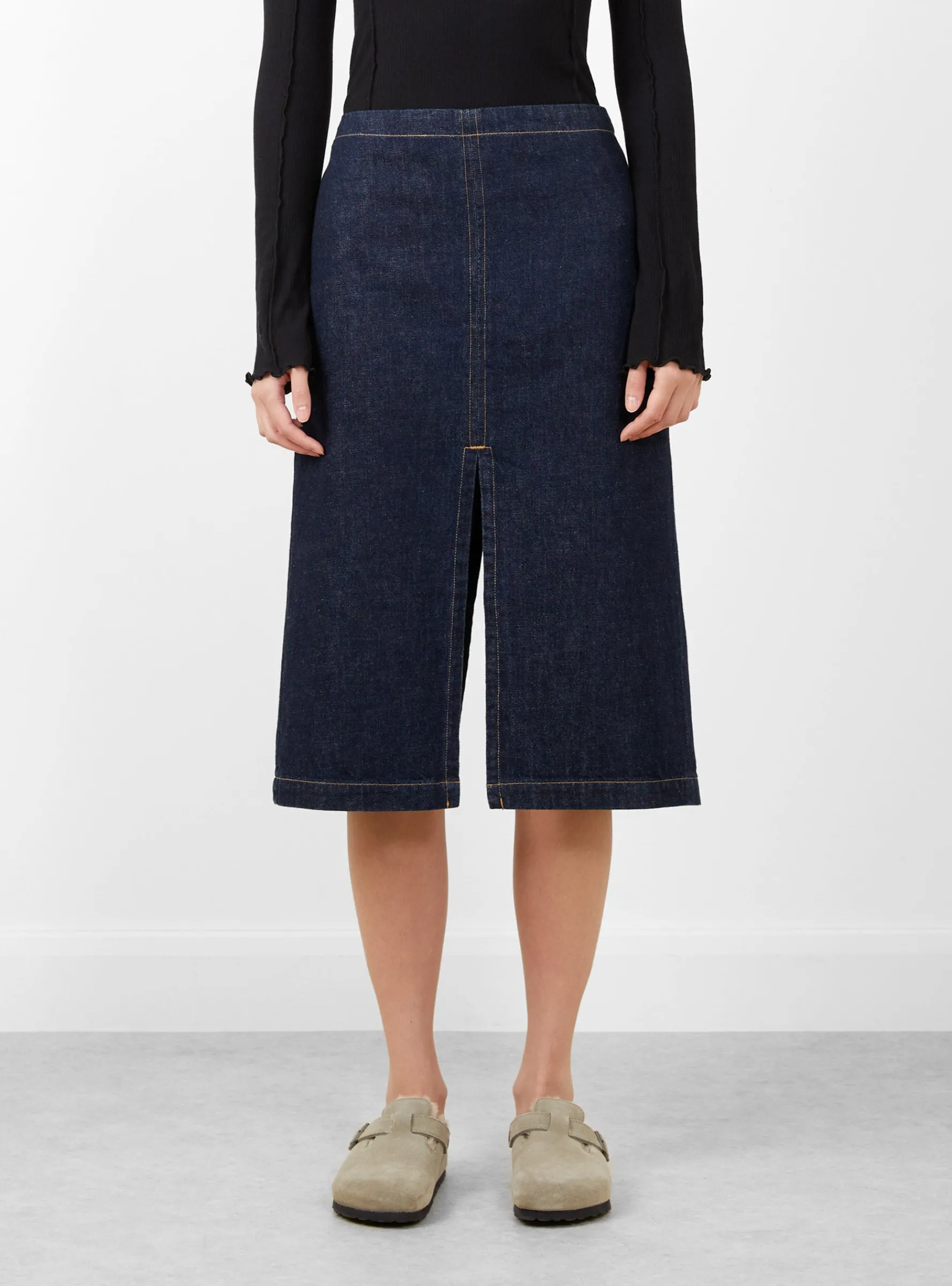 Fessura Skirt Raw Wash<Rachel Comey New