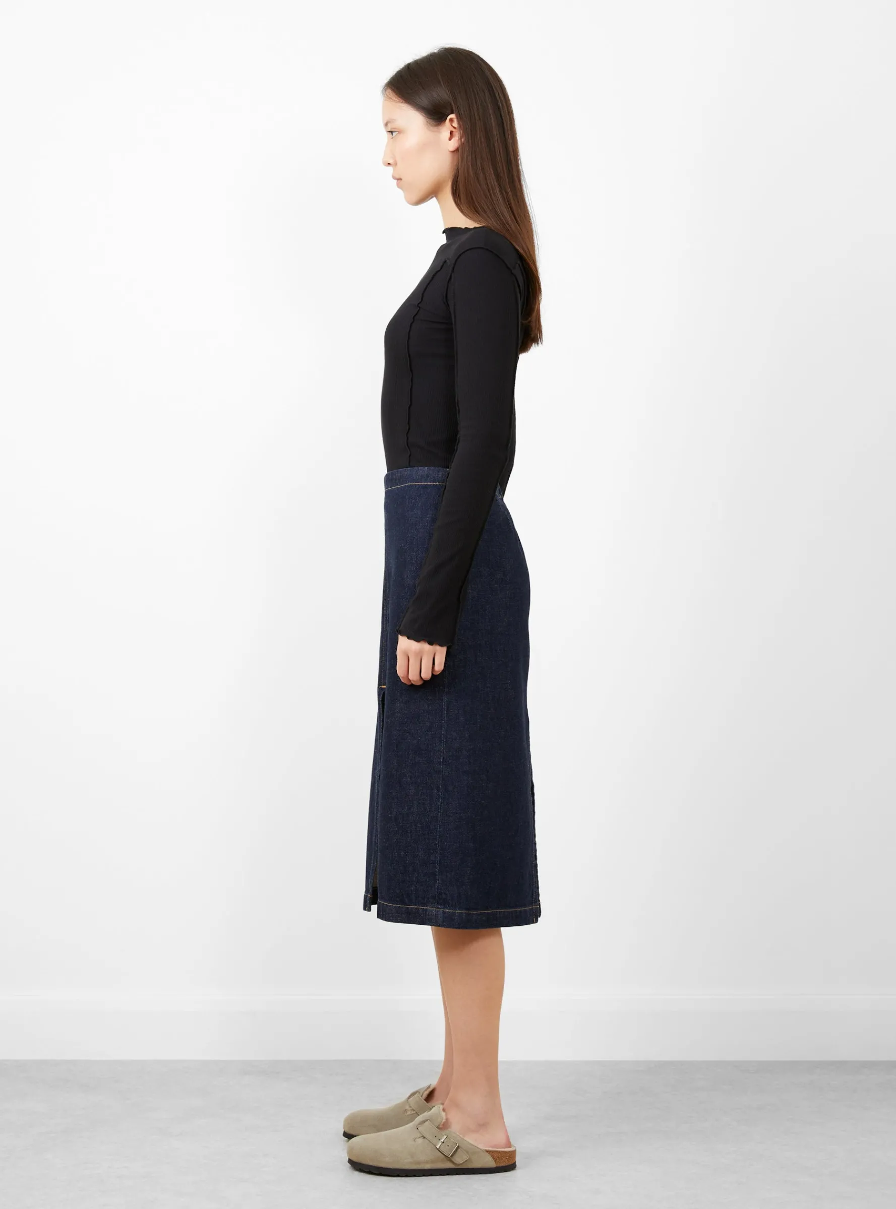 Fessura Skirt Raw Wash<Rachel Comey New