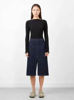 Fessura Skirt Raw Wash<Rachel Comey New