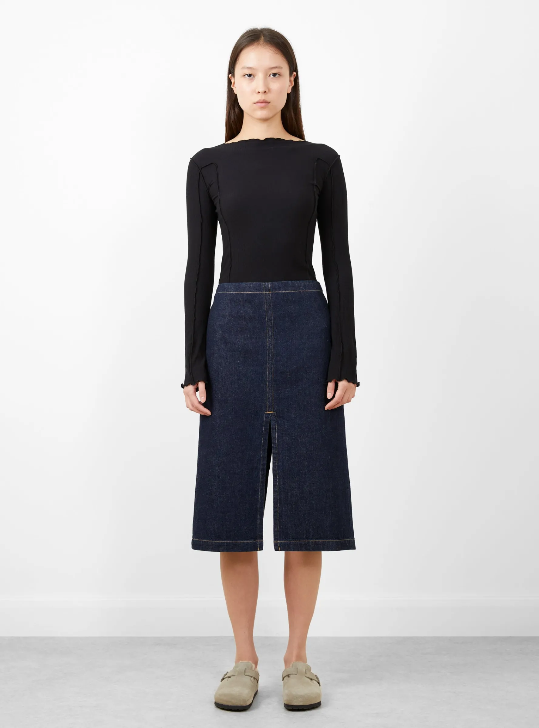 Fessura Skirt Raw Wash<Rachel Comey New