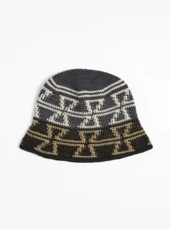 Fine Hand Knit Hat Navy Mix<Sublime Outlet
