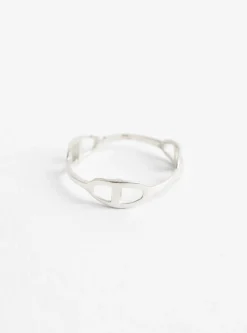 Fine Links Ring Silver<Helena Rohner Sale