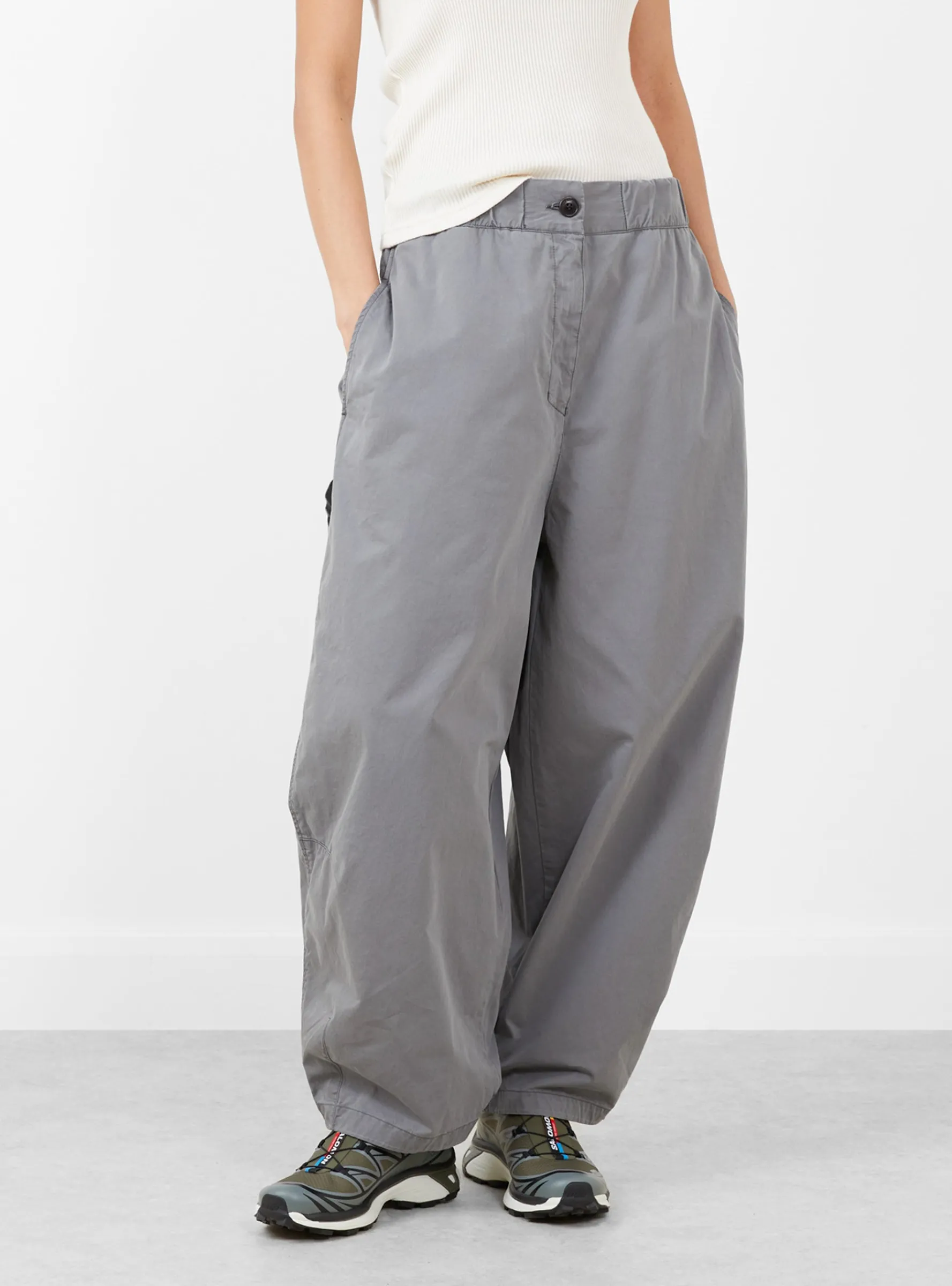 Fine Twill Sultan Pants Asphalt<Girls of Dust Discount
