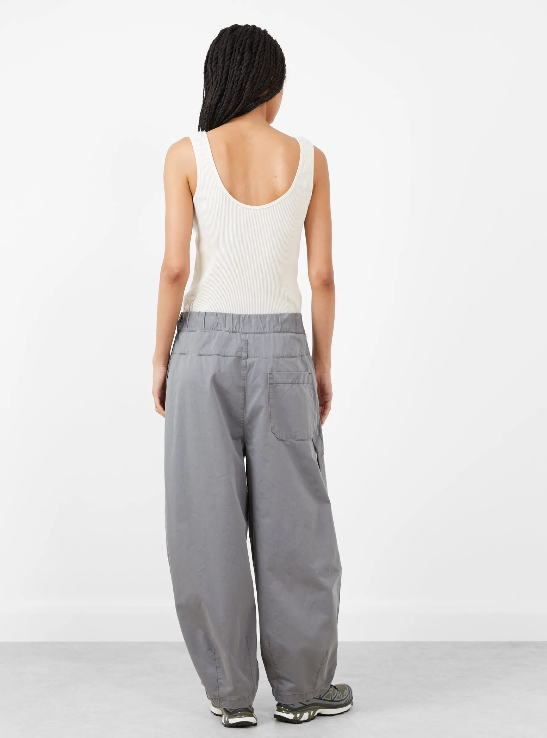 Fine Twill Sultan Pants Asphalt<Girls of Dust Discount