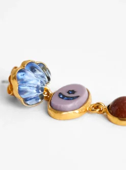 Five Charm Victorian Drop Earrings Multi<Grainne Morton Hot