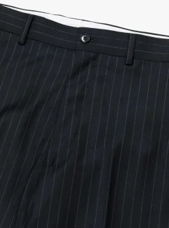 Flat Front Trouser Navy Pinstripe<Carter Young New