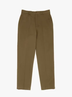 Flat Front Trouser Wood<Carter Young Discount