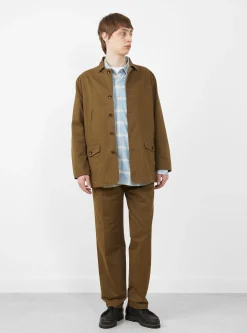Flat Front Trouser Wood<Carter Young Discount