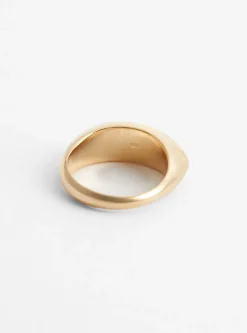 Flat Oval Ring Gold Plated<Helena Rohner Outlet