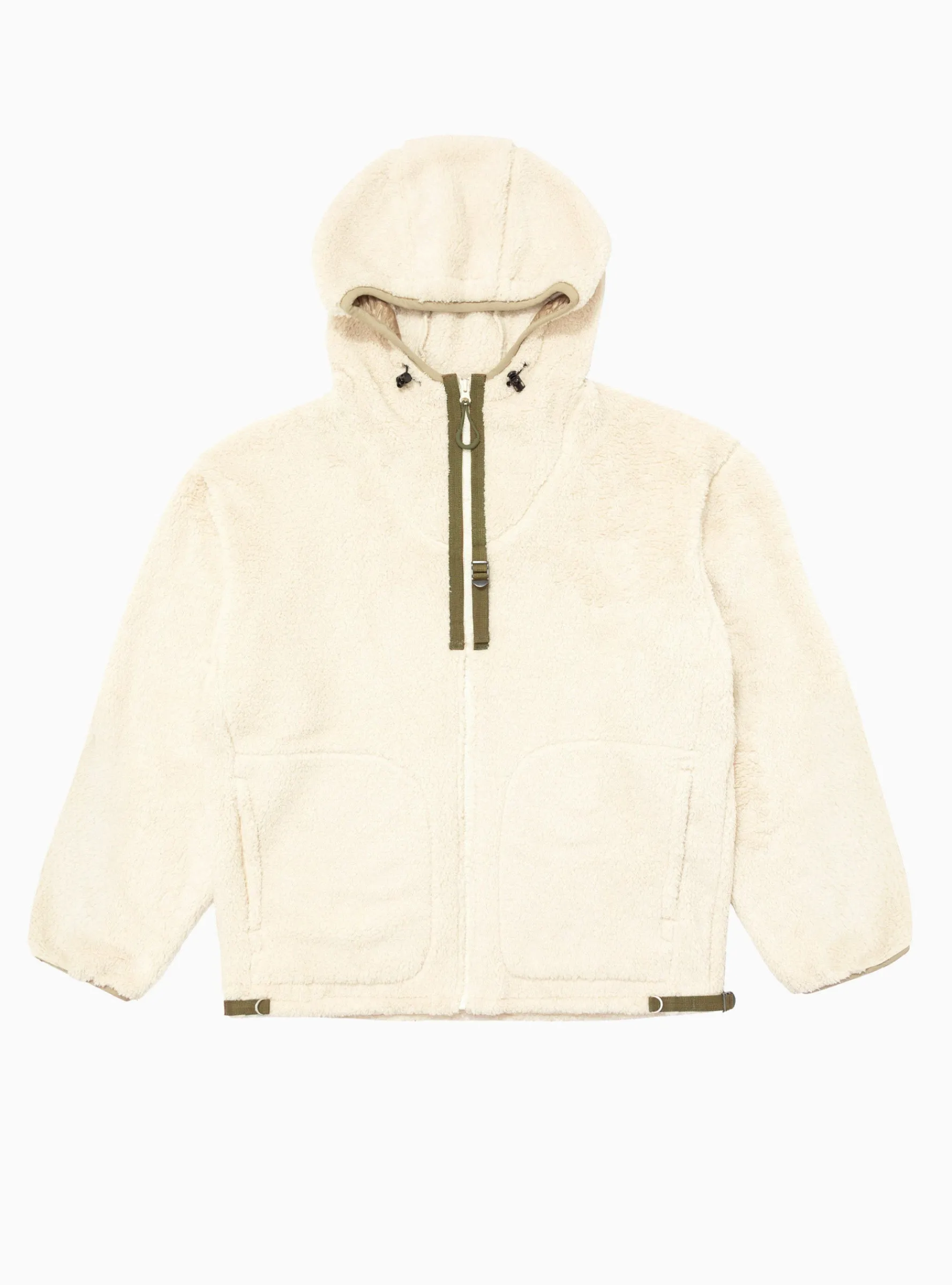 Fleece Hoodie Sand<Garbstore Sale