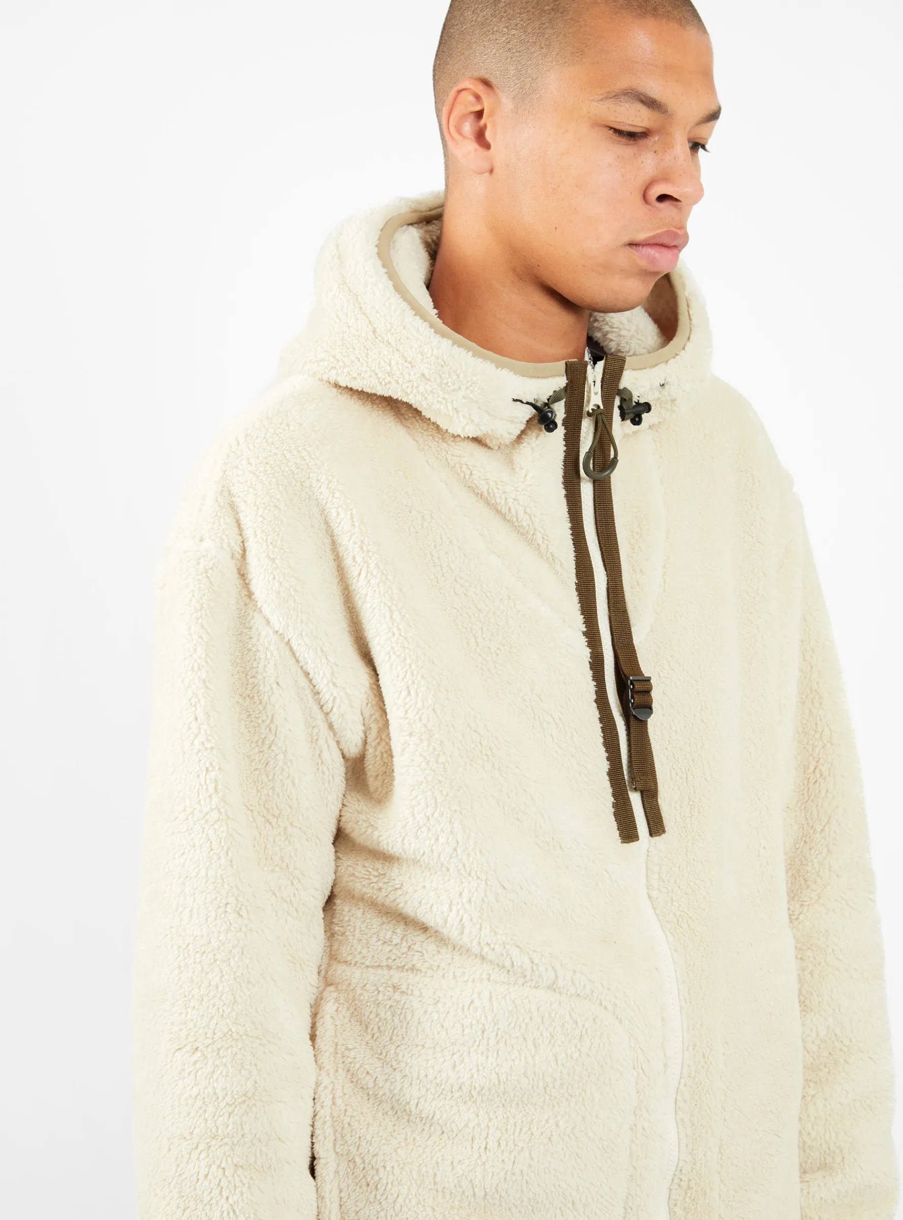 Fleece Hoodie Sand<Garbstore Sale