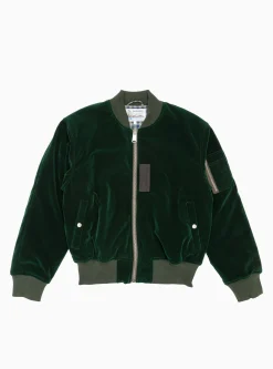 Flight Jacket Bottle Green<Garbstore Online